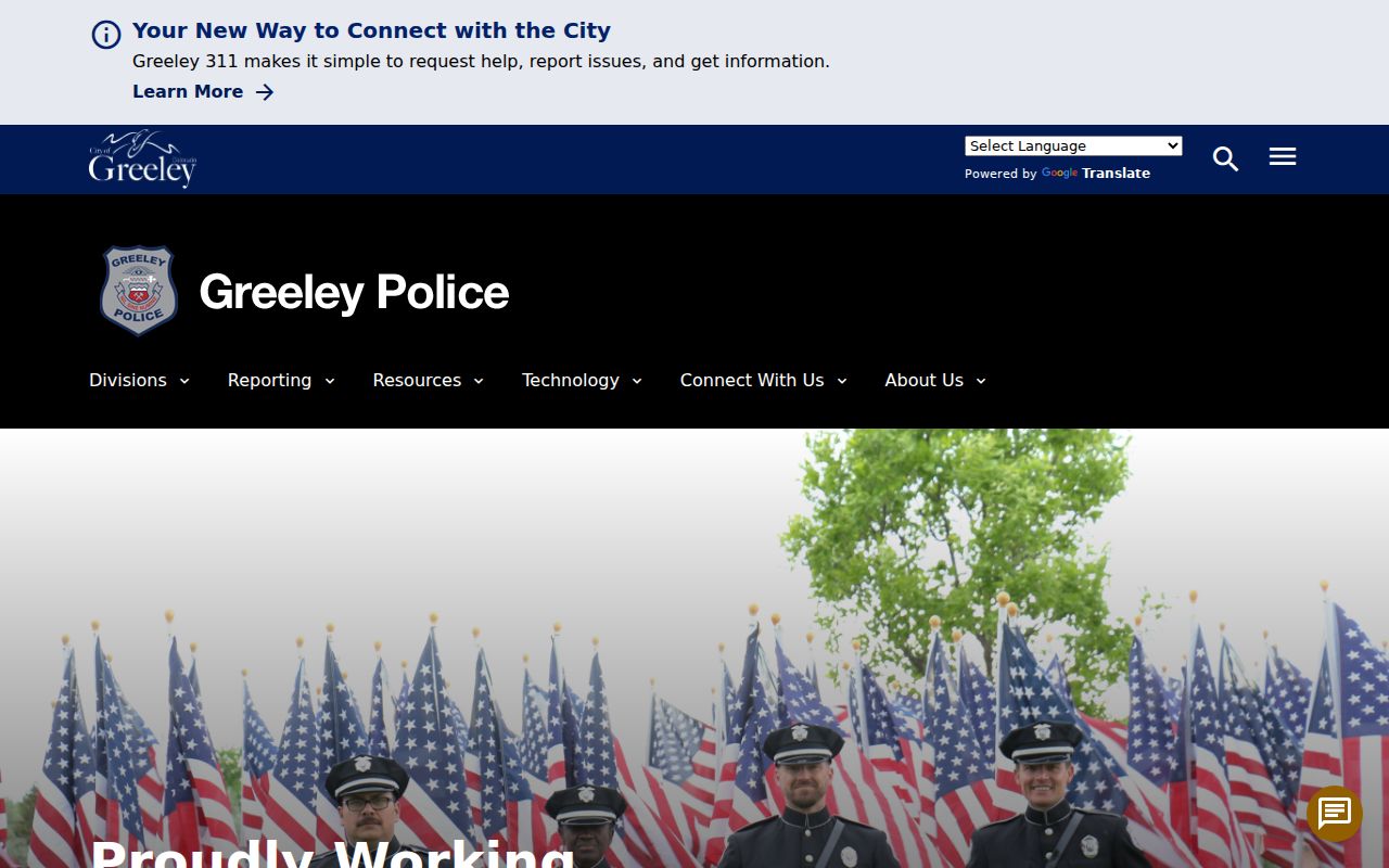 Weld County arrest warrant search Greeley police agency